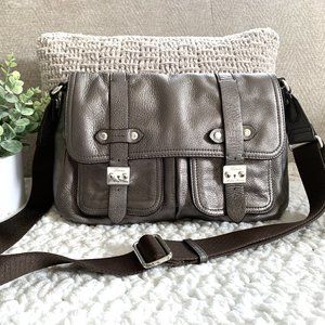 Lauren Ralph Lauren Governors Lodge Crossbody Bag (Pewter)